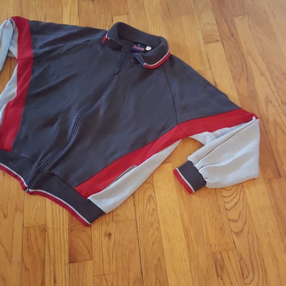 Vintage Zip Up Sweatshirt with Pockets - Picture 3 of 7